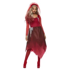 Discount Disfraz de Novia Zombie Roja para mujer Mujer Disfraces Mujer|Disfraces Halloween Mujer