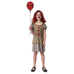 Disfrazzes Disfraces Infantiles|Disfraces Halloween Niña^Disfraz de Payasa Aterradora para niña