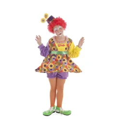 Discount Disfraz de Payasita con Flores para niña Disfraces Infantiles