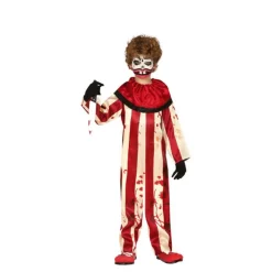Disfrazzes Disfraces Infantiles|Disfraces Halloween Niño^Disfraz de Payaso a Rayas para niño