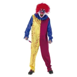 New Disfraz de Payaso Asesino para hombre Hombre Disfraces Hombre|Disfraces Halloween Hombre