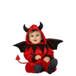 Sale Disfraz de Pequeño Diablillo Rojo con cola para bebé Disfraces Infantiles|Disfraces Halloween Bebés