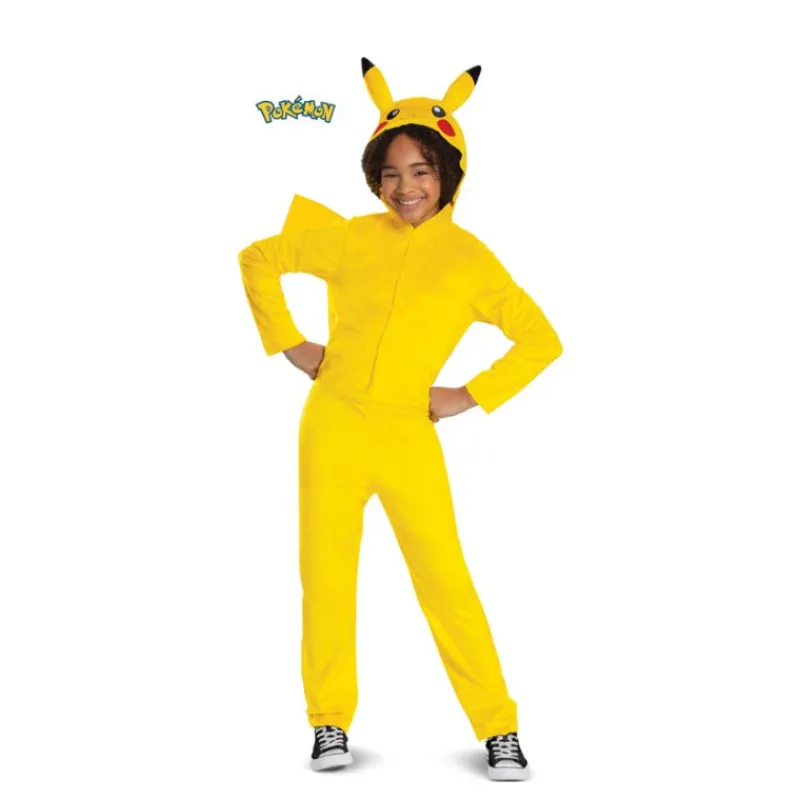 Disfrazzes Disfraces Infantiles|Disfraces Videojuegos^Disfraz de Pikachu con Capucha para Niños