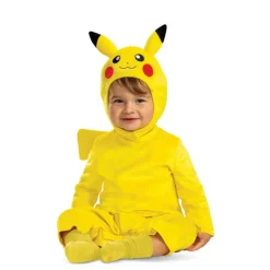 Discount Disfraz de Pikachu Pokémon para Bebés y Niños - Con Cola de Lujo Disfraces Infantiles|Disfraces Videojuegos