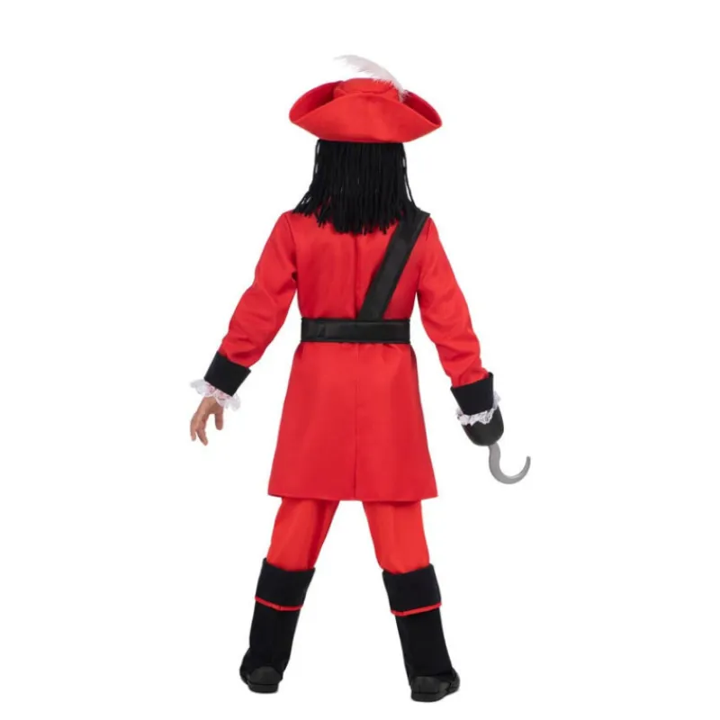 Disfrazzes Disfraces Infantiles|Disfraces Disney^Disfraz de Pirata Garfio Rojo para Niño