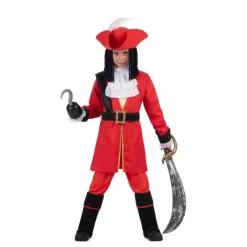 Disfrazzes Disfraces Infantiles|Disfraces Disney^Disfraz de Pirata Garfio Rojo para Niño