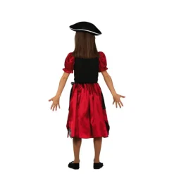 Disfrazzes Disfraces Infantiles^Disfraz de Pirata Granate para niña