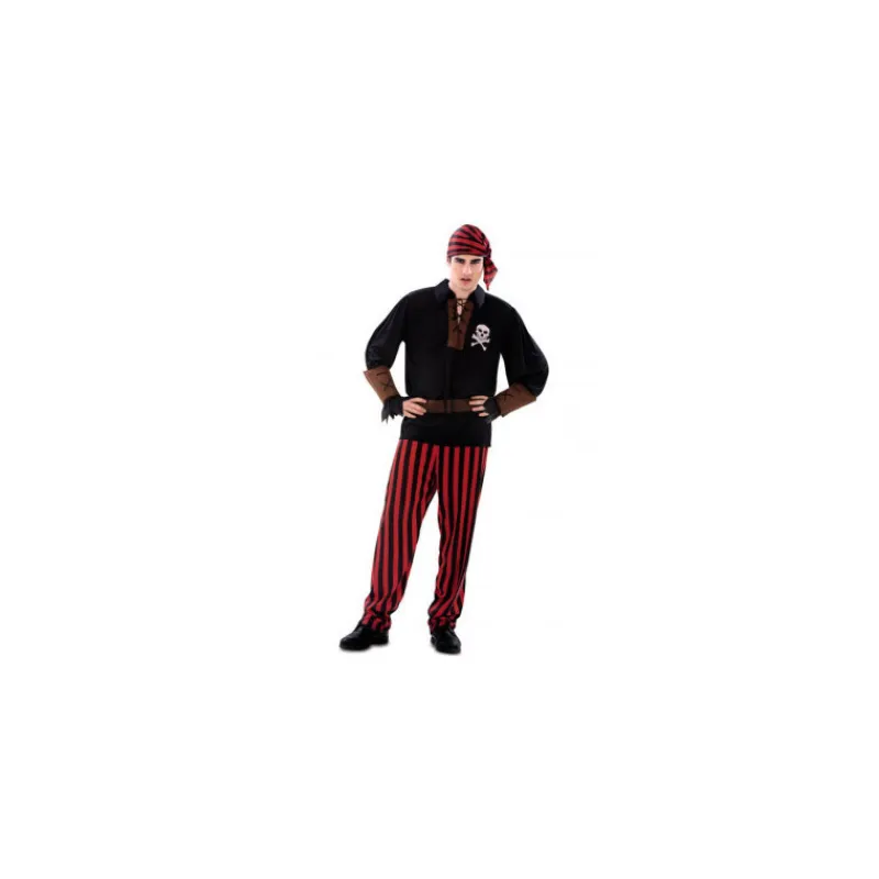 Hombre Disfrazzes Disfraces Hombre^Disfraz de Pirata Jolly para Hombre talla M-L