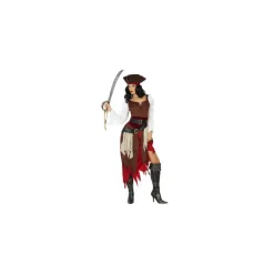 Mujer Disfrazzes Disfraces Mujer^Disfraz de Pirata Marrón para mujer