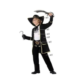 Disfrazzes Disfraces Infantiles^Disfraz de Pirata Oscuro para niño