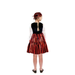 Hot Disfraz de Pirata Stripes Clásica para niña Disfraces Infantiles