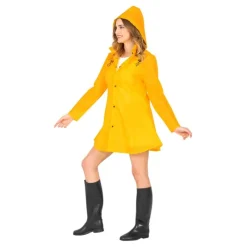 Online Disfraz de Poncho Chubasquero Amarillo para Adultos Mujer Disfraces Mujer