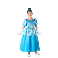New Disfraz de Princesa Azul Celeste de Cuento para Niña Disfraces Infantiles|Disfraces Disney