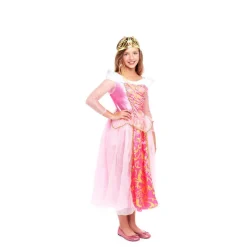 Disfrazzes Disfraces Infantiles^Disfraz de Princesa Rosa de Cuento para niña