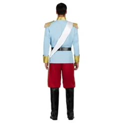 Hombre Disfrazzes Disfraces Hombre|Disfraces Disney^Disfraz de Príncipe Azul Celeste de Cuento para Hombre