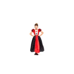 Online Disfraz de Reina de Corazones Rojo y Negro para niña Disfraces Infantiles