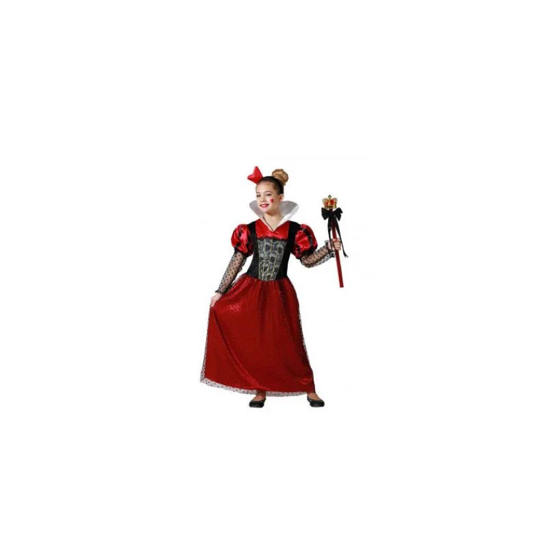 Disfrazzes Disfraces Infantiles^Disfraz de Reina de Corazones para niña