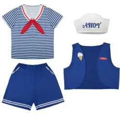 Disfraz de Scoops Ahoy Robin de Stranger Things Mujer Disfraces Mujer|Disfraces Hombre