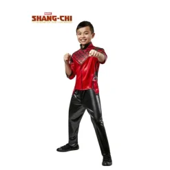 Hot Disfraz de Shang-Chi Deluxe Rojo para niño Disfraces Infantiles|Disfraces Marvel