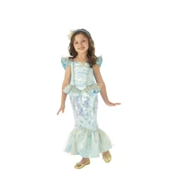 Disfrazzes Disfraces Infantiles|Disfraces Disney^Disfraz de Sirena Azul Celeste para niña