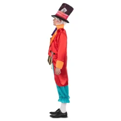 Hombre Disfrazzes Disfraces Hombre|Disfraces Disney^Disfraz de Sombrerero Loco Naranja y Azul para Hombre