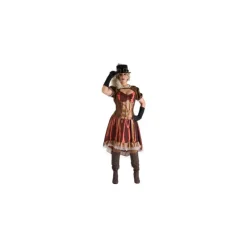 Mujer Disfrazzes Disfraces Mujer^Disfraz de Steampunk Granate para mujer