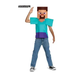 Disfrazzes Disfraces Infantiles|Disfraces Videojuegos^Disfraz de Steve Minecraft para Niños