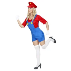 Mujer Disfrazzes Disfraces Mujer|Disfraces Videojuegos^Disfraz de Super Mario para Mujer