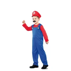 Outlet Disfraz de Super Mario para niño Disfraces Infantiles|Disfraces Videojuegos