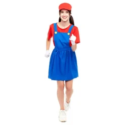 Best Disfraz de Super Mario para Mujer Mujer Disfraces Mujer|Disfraces Videojuegos