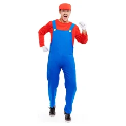 Disfraz de Super Mario para Hombre Hombre Disfraces Hombre|Disfraces Videojuegos