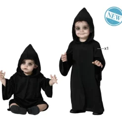 Disfrazzes Disfraces Infantiles^Disfraz de Tenebroso Negro para Niño y Bebé