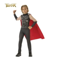 Disfrazzes Disfraces Infantiles|Disfraces Marvel^Disfraz de Thor con Capa Roja para Niños