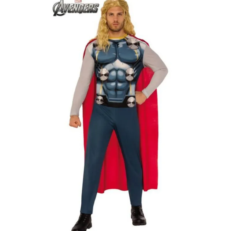 Hombre Disfrazzes Disfraces Hombre|Disfraces Marvel^Disfraz de Thor de los Vengadores para hombre