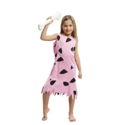 Hot Disfraz de Troglodita rosa para niña Disfraces Infantiles|Disfraces Series