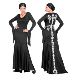Mujer Disfrazzes Disfraces Mujer^Disfraz de Vampiresa Esqueleto para mujer