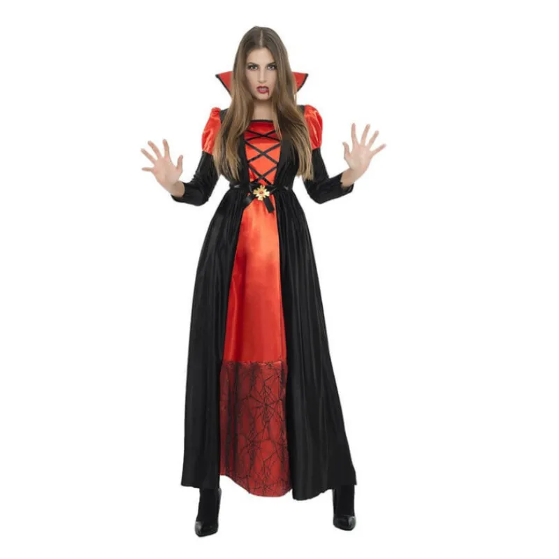 Disfraz de Vampiresa largo para mujer Mujer Disfraces Mujer|Disfraces Halloween Mujer