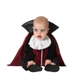 Hot Disfraz de Vampiro negro y rojo para bebé y niños Disfraces Infantiles|Disfraces Halloween Bebés