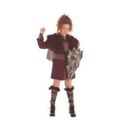 Online Disfraz de Vikingo con Casco para niño Disfraces Infantiles|Disfraces Medievales Y Vikingos