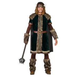Hombre Disfrazzes Disfraces Hombre|Disfraces Medievales Y Vikingos ^Disfraz de Vikingo verde para hombre