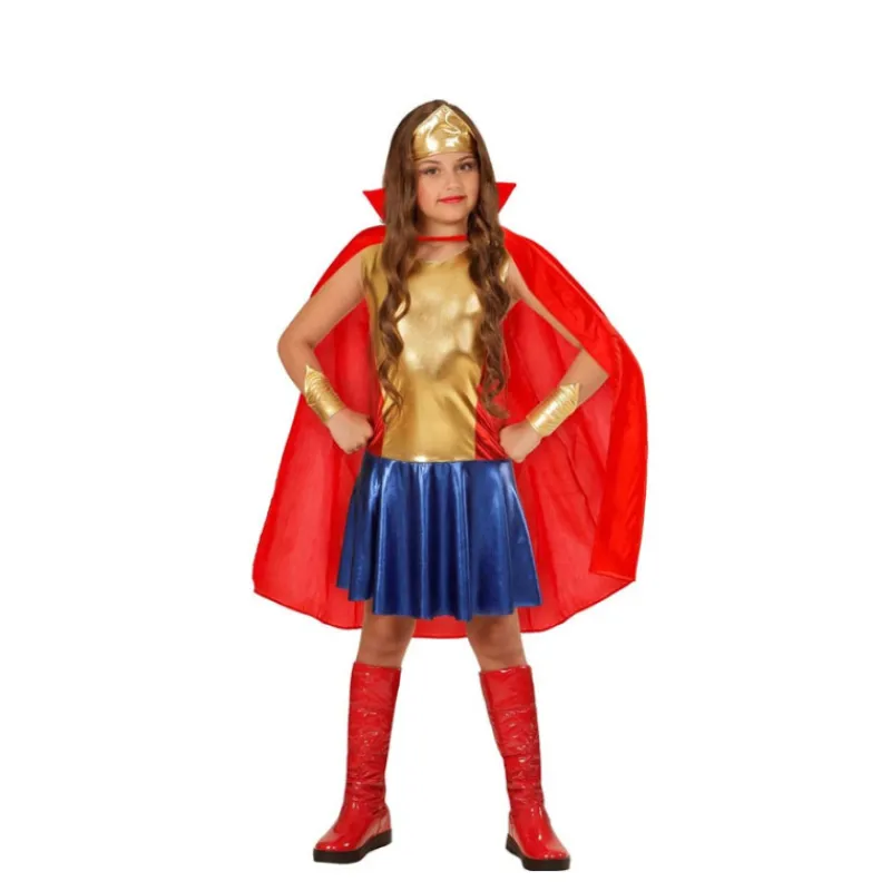 Disfrazzes Disfraces Infantiles|Disfraces Dc^Disfraz de Wonder Woman para Niña y Adolescente
