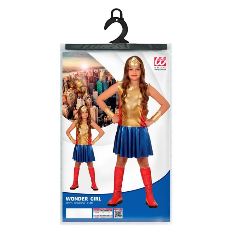 Disfrazzes Disfraces Infantiles|Disfraces Dc^Disfraz de Wonder Woman para Niña y Adolescente