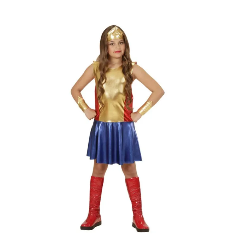 Disfrazzes Disfraces Infantiles|Disfraces Dc^Disfraz de Wonder Woman para Niña y Adolescente