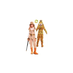 Outlet Disfraz Doble de Cazador y Tigre para niños Disfraces Infantiles