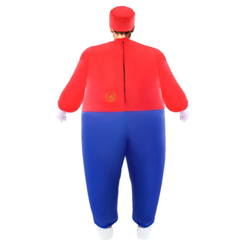 Outlet Disfraz Hinchable de Super Mario para Adulto Disfraces Unisex|Disfraces Videojuegos