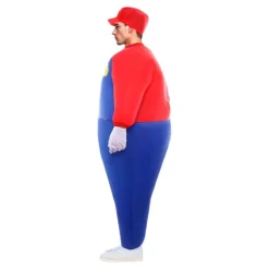 Outlet Disfraz Hinchable de Super Mario para Adulto Disfraces Unisex|Disfraces Videojuegos