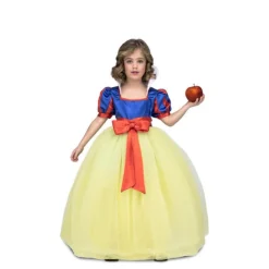 Disfrazzes Disfraces Infantiles|Disfraces Disney^Disfraz Niña Blancanieves Disney con tutú amarillo