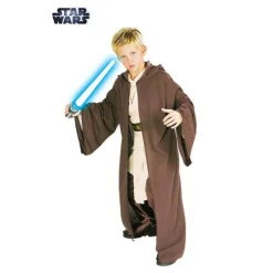 Disfrazzes Disfraces Infantiles|Disfraces Star Wars^Disfraz o Capa con capucha Jedi Deluxe de Star Wars para niño