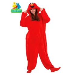 Disfraz Pijama de Elmo para adultos Disfraces Unisex|Disfraces Series