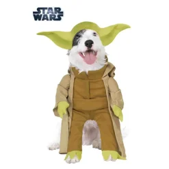 Disfrazzes Disfraces Star Wars|Más Regalos De Star Wars^Disfraz Yoda Star Wars Deluxe para perro